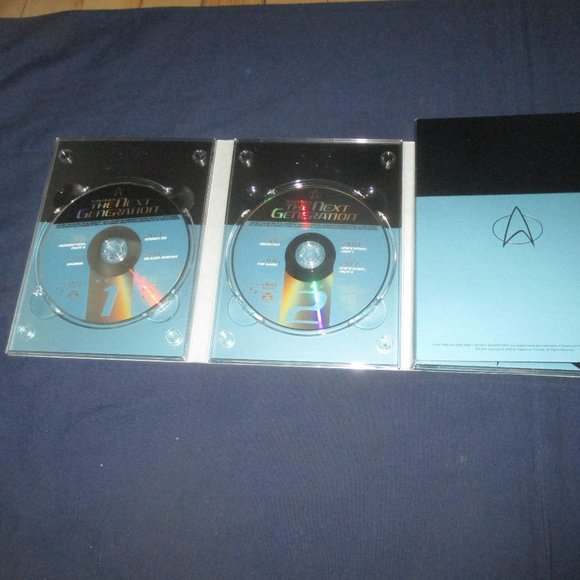 Star Trek The Next Generation: The Complete 5th Season (DVD, 2002, 7-Disc Set) - Picture 4 of 9